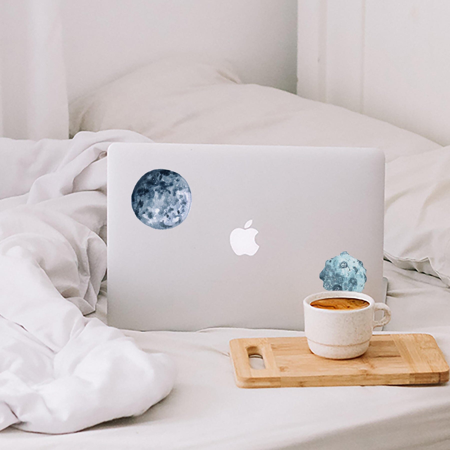Blue Planet Pattern Wall Decals Decals Urbanwalls Textured Wall Full Order