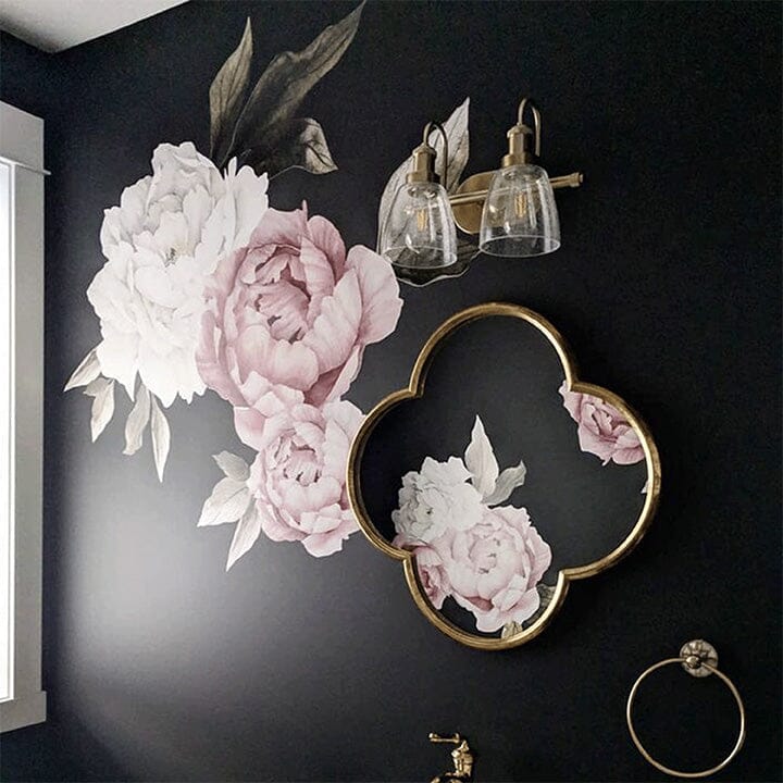 Blushing Peonies Wall Decals Decals Urbanwalls