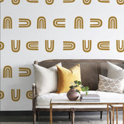Bohemian Rainbows Wall Decals Decals Urbanwalls Gold (Metallic)