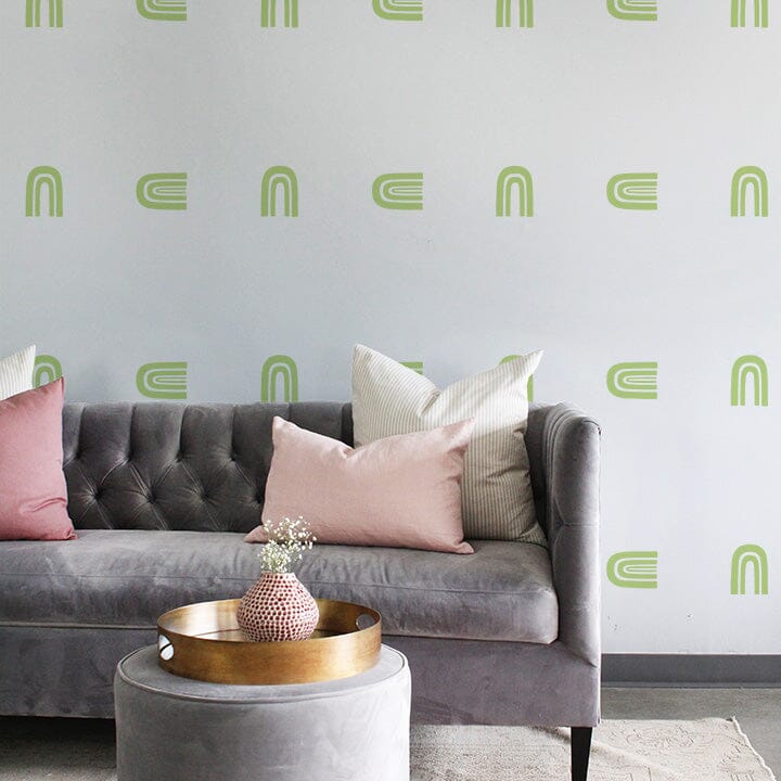 Bohemian Rainbows Wall Decals Decals Urbanwalls Key Lime