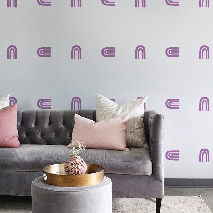 Bohemian Rainbows Wall Decals Decals Urbanwalls Lilac