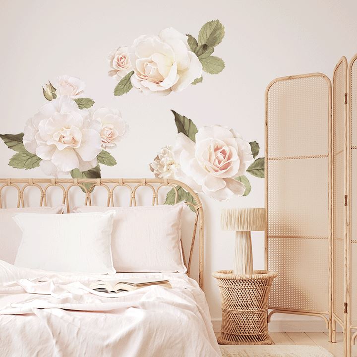 Briar Rose Wall Decal Clusters Decals Urbanwalls Textured Wall Half Order