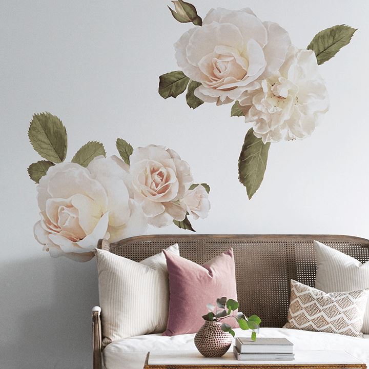 Briar Rose Wall Decals Decals Urbanwalls Standard Wall Half Order