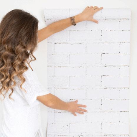 Brick Wallpaper Wallpaper Urbanwalls Standard Wall DOUBLE ROLL : 46" X 8 FEET