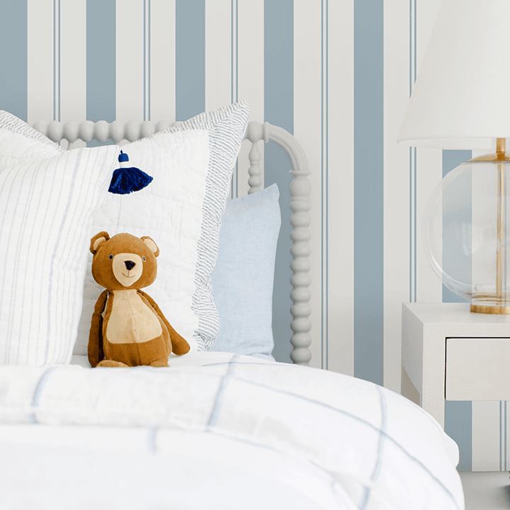Brighton Stripes Wallpaper Wallpaper Monika Hibbs
