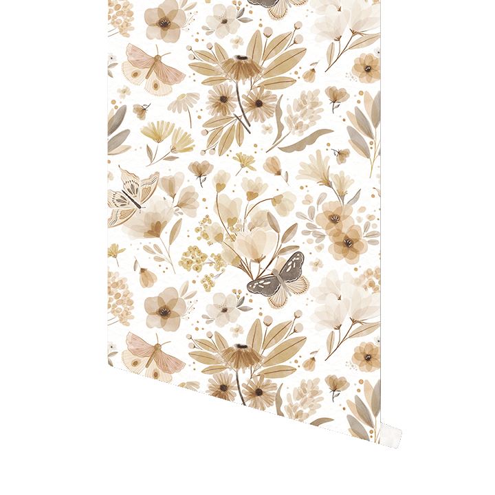 Butterfly Wallpaper Wallpaper Urbanwalls Standard Wall DOUBLE ROLL : 46" X 8 FEET