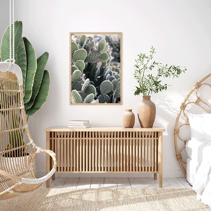 Cali Cactus Art Print Prints Urbanwalls Print 8" x 10"