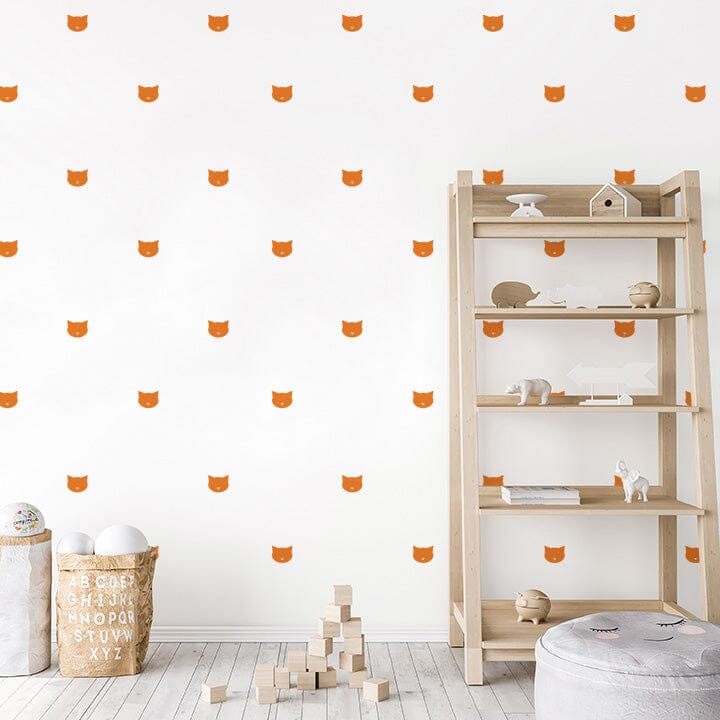 Cats Wall Decals Decals Urbanwalls Orange