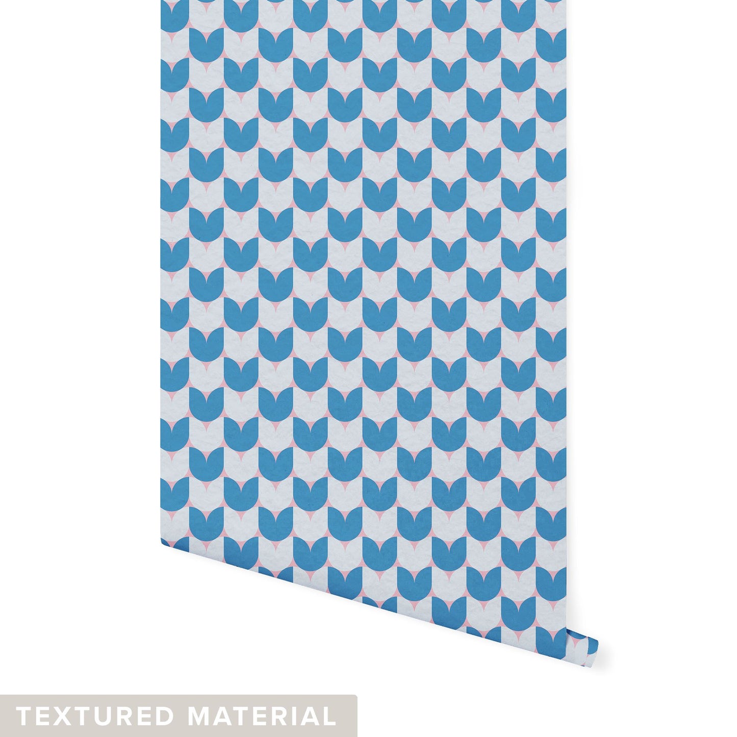 Check One Tulips Wallpaper Wallpaper Sunny Circle Studio Textured Wall DOUBLE ROLL : 42” X 4 FEET Bright