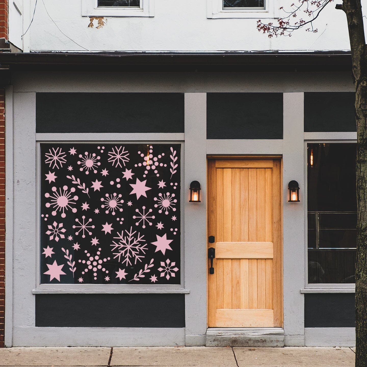 Christmas Cheer Window Decals Decals Urbanwalls