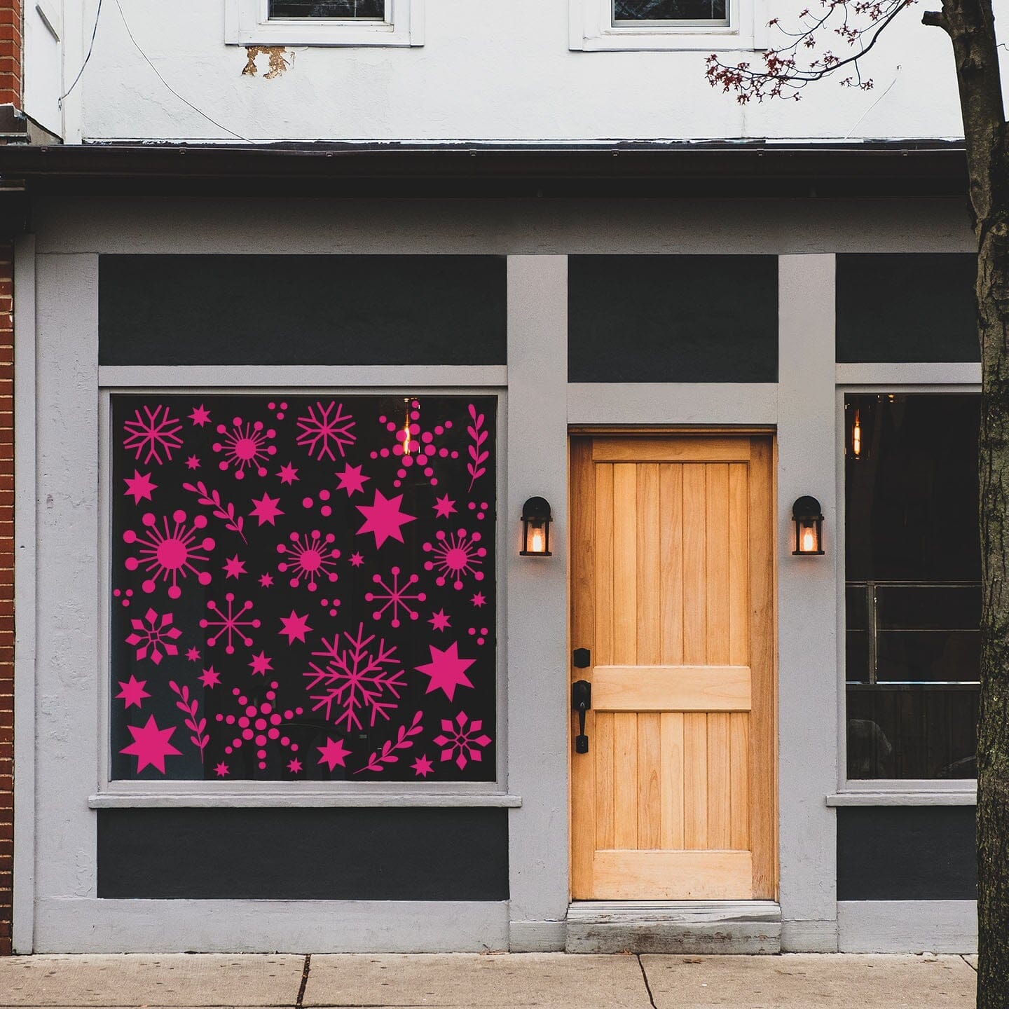 Christmas Cheer Window Decals Decals Urbanwalls
