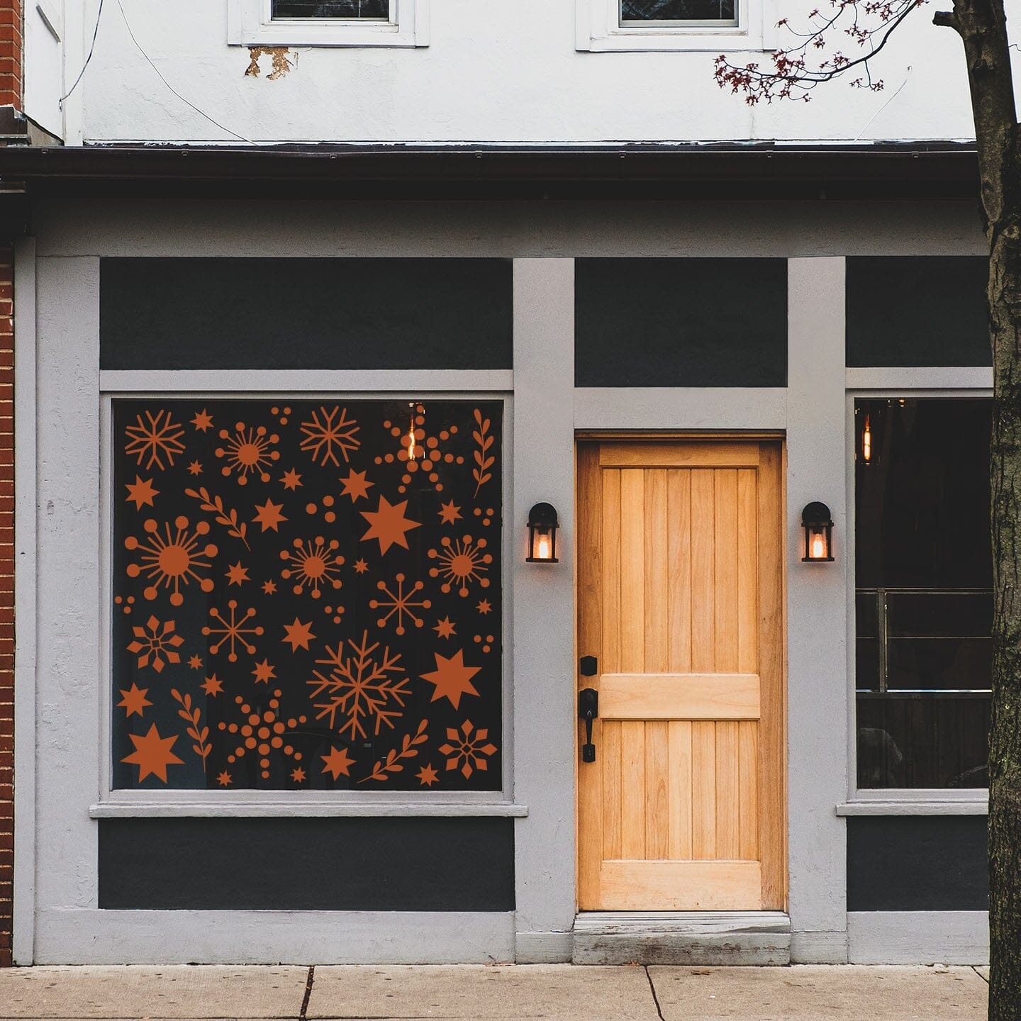 Christmas Cheer Window Decals Decals Urbanwalls