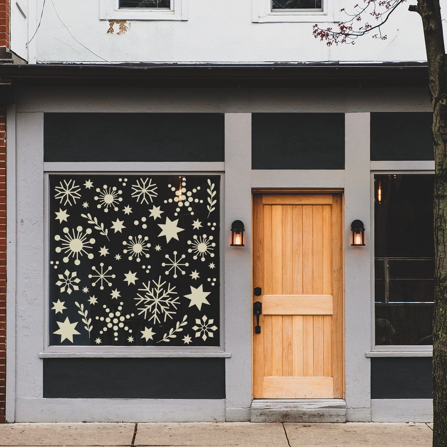 Christmas Cheer Window Decals Decals Urbanwalls