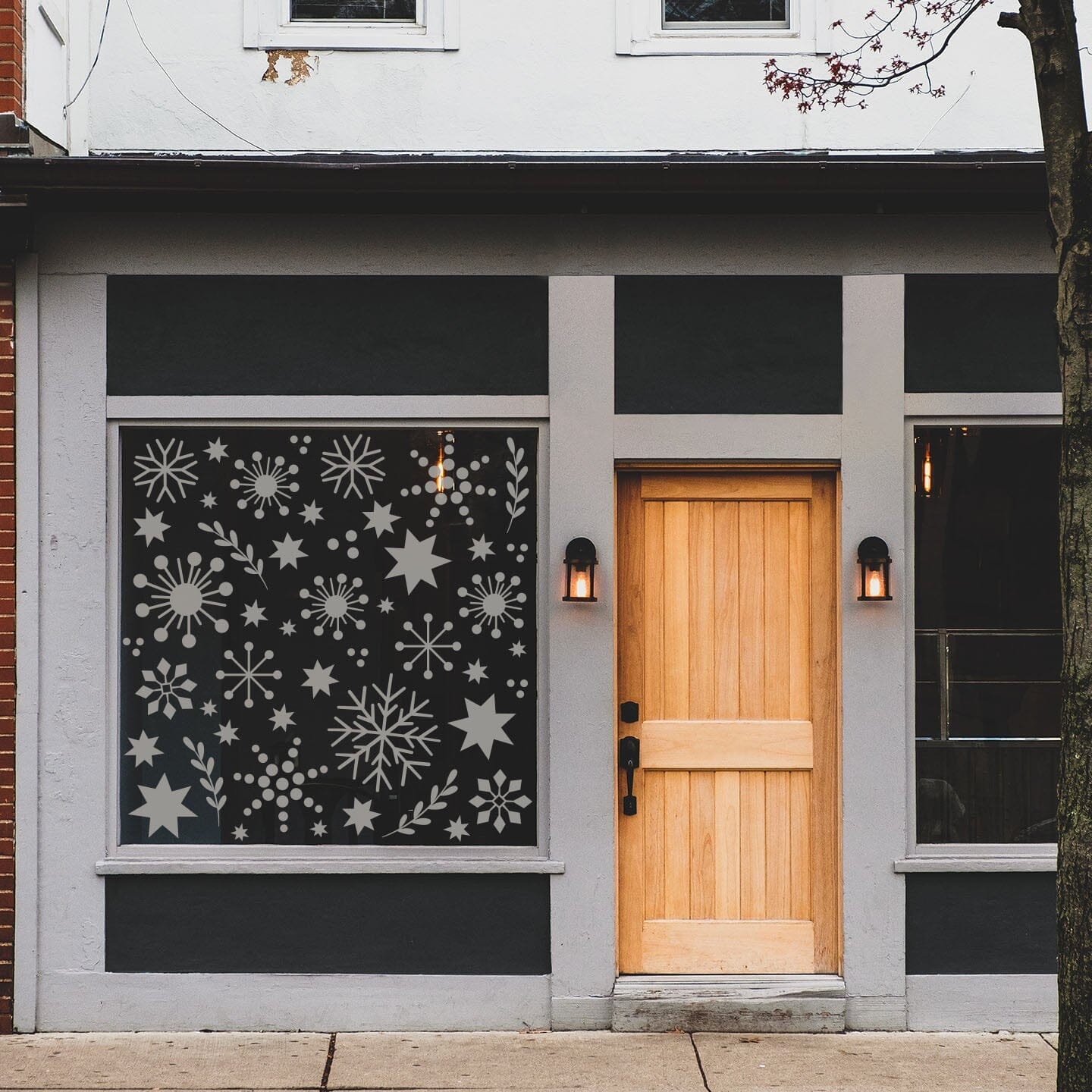 Christmas Cheer Window Decals Decals Urbanwalls