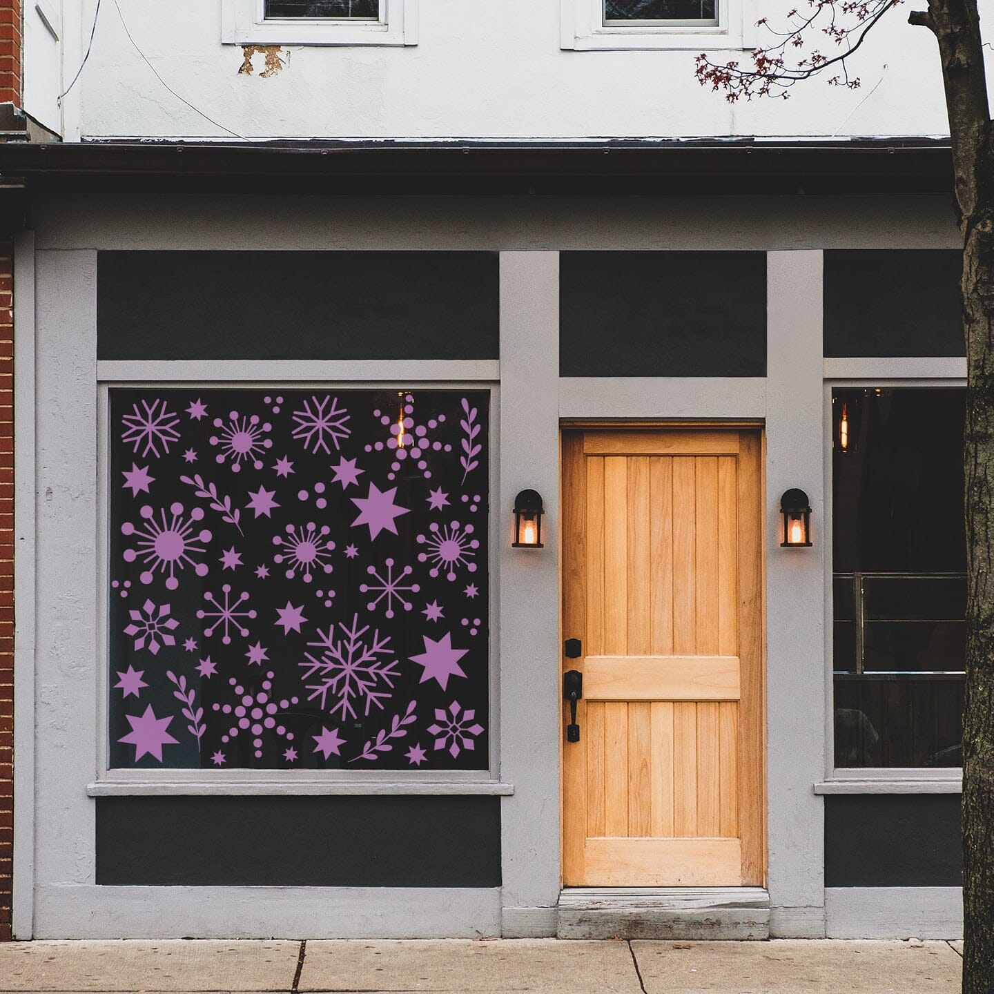 Christmas Cheer Window Decals Decals Urbanwalls