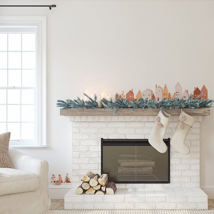 Christmas Village Wall Decals Decals Urbanwalls
