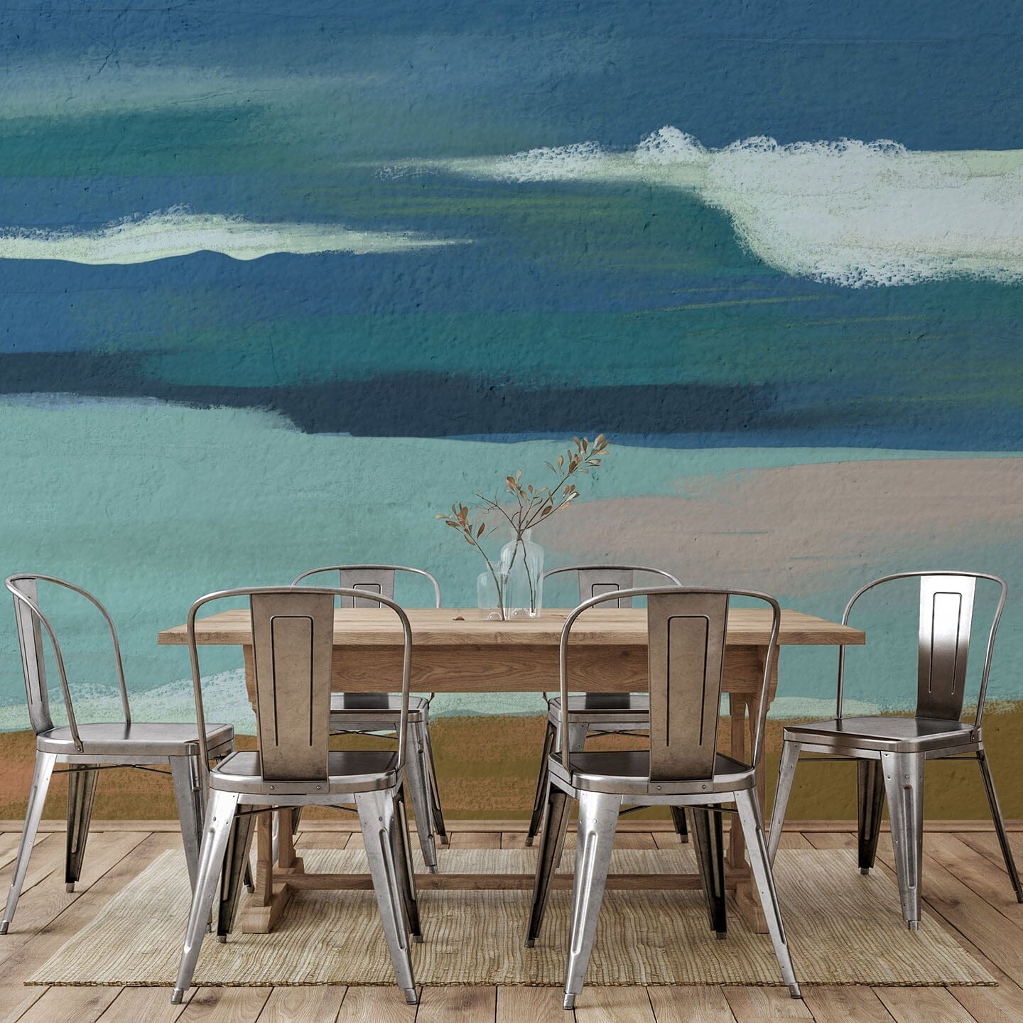 Coastline Wall Mural Murals Urbanwalls