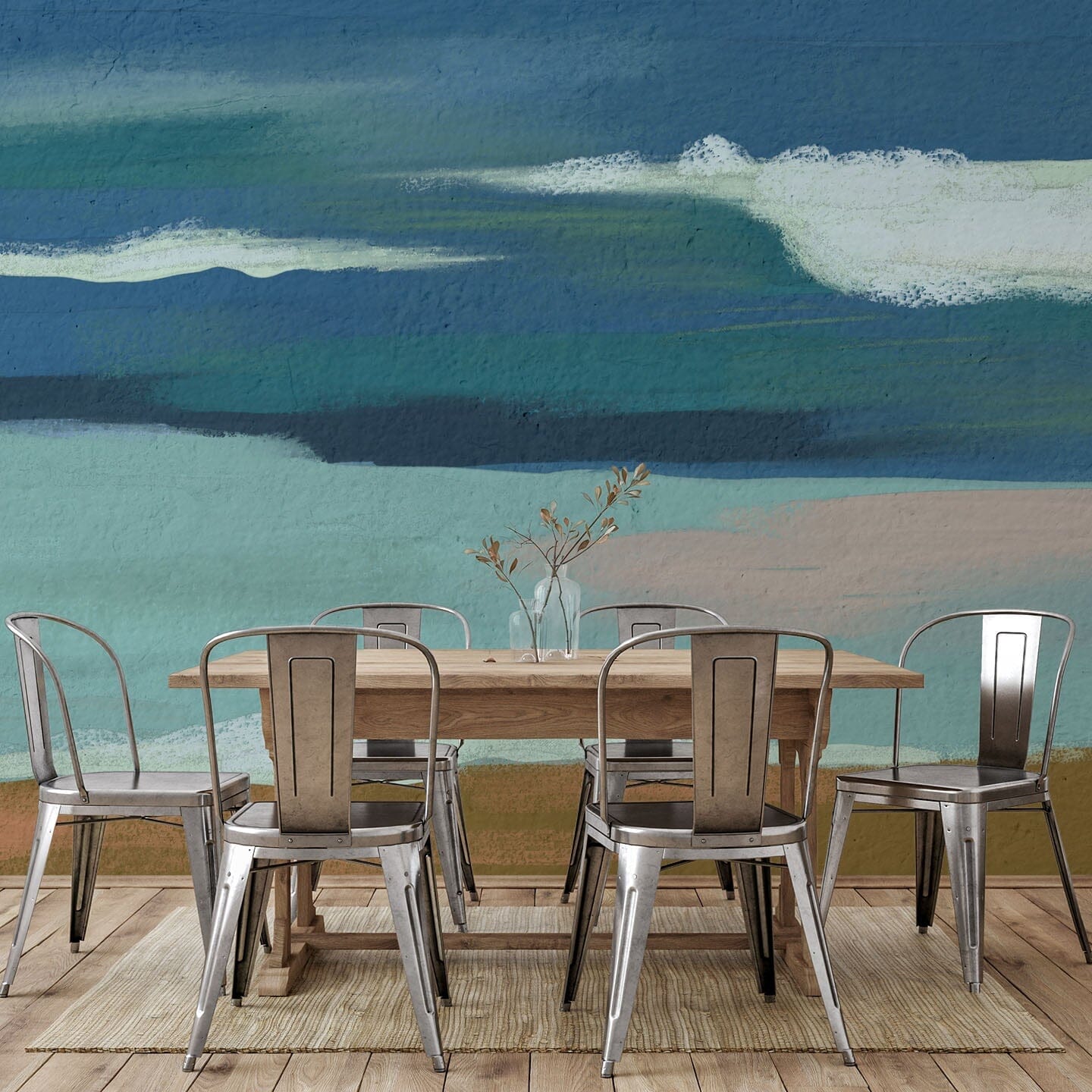 Coastline Wall Mural Murals Urbanwalls 