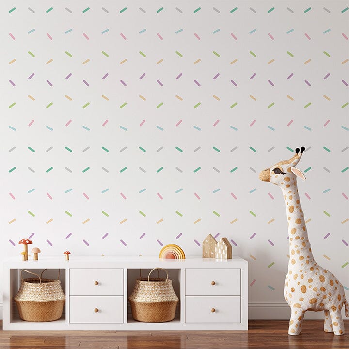Confetti Sprinkle Wall Decals Decals Urbanwalls Standard Wall Pastel