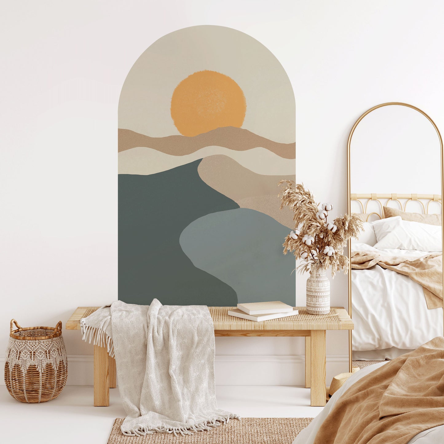 Desert Arches Wall Decals Decals Urbanwalls Standard Wall Waning Moon