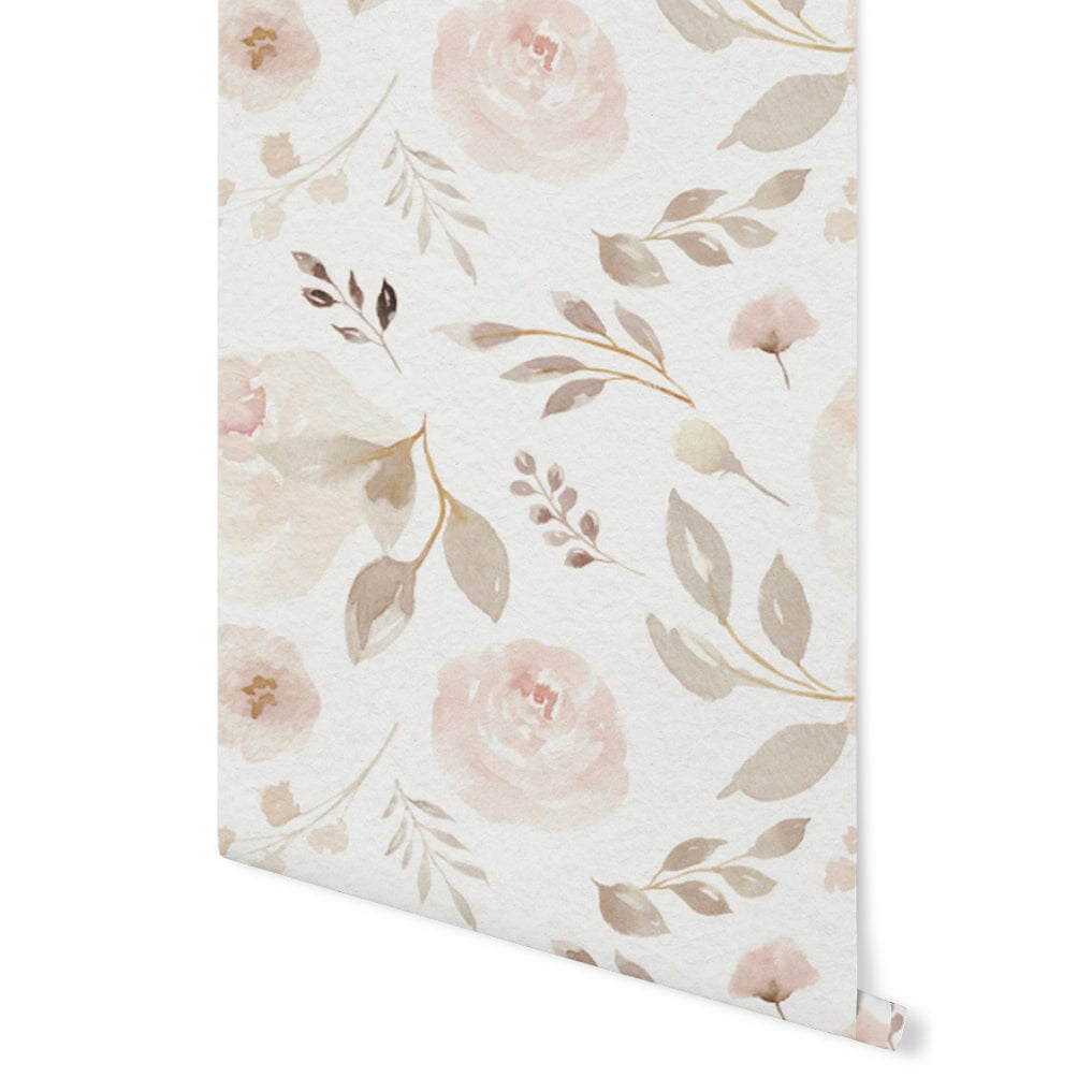 Desert Rose Wallpaper Wallpaper Urbanwalls Textured Wall DOUBLE ROLL : 42" X 8 FEET