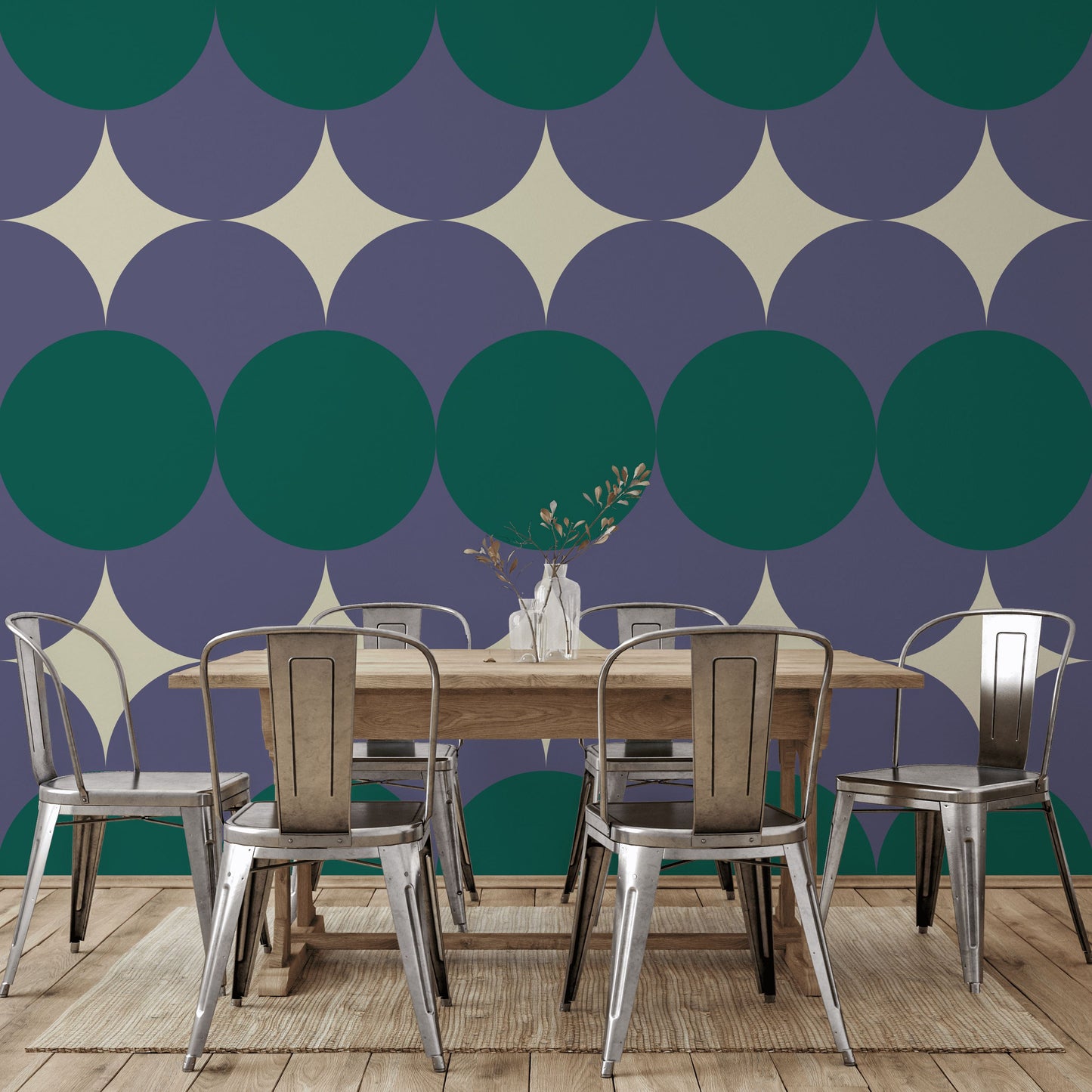 Diamond Life Wall Mural Murals Sunny Circle Studio