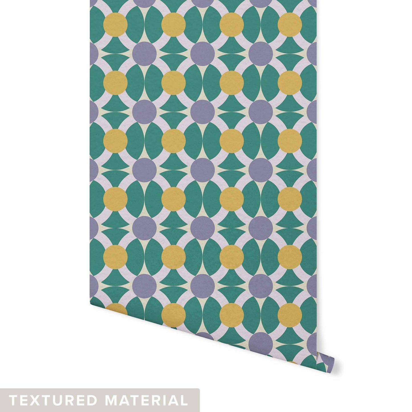 Discography Wallpaper Wallpaper Sunny Circle Studio Textured Wall DOUBLE ROLL : 42” X 4 FEET Stately