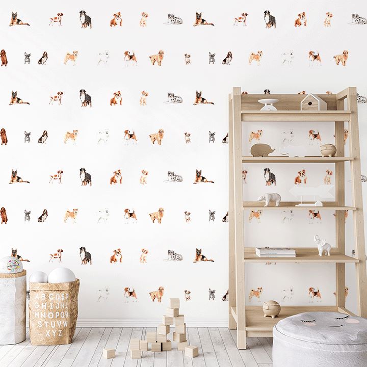 Dog Wall Decals Decals Urbanwalls Standard Wall Mini
