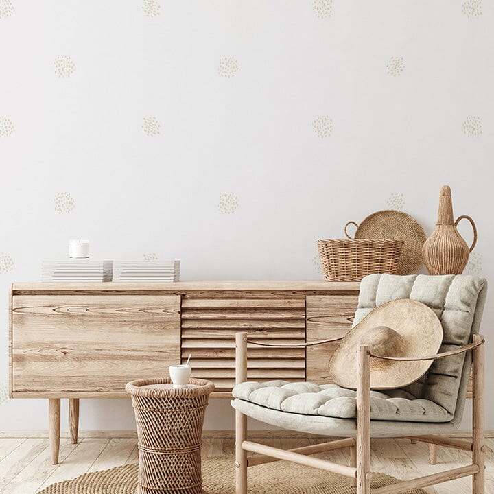 Dot Cluster Wall Decals Decals Urbanwalls Beige