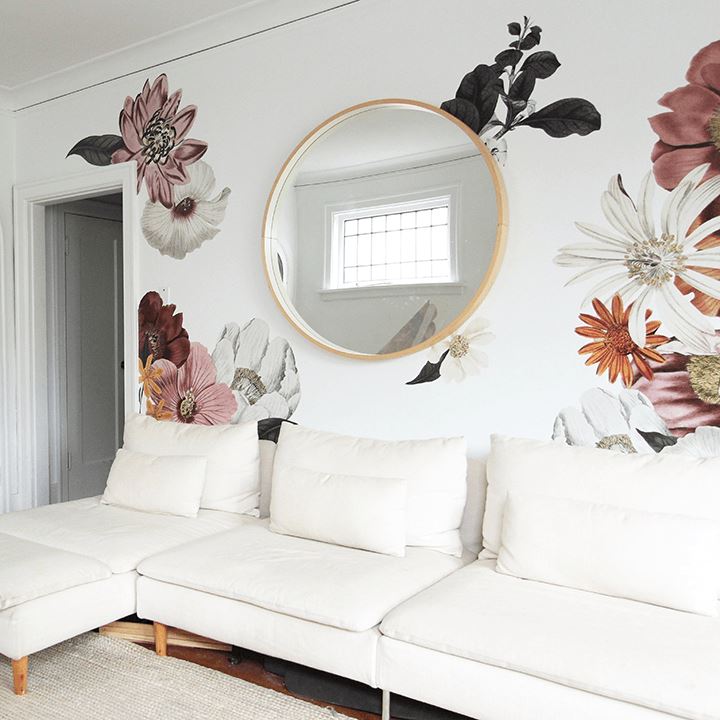 Eden Floral Wall Decals Decals Urbanwalls