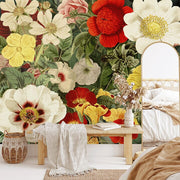 Field Of Flowers Mural Murals Urbanwalls Standard Wall Mural