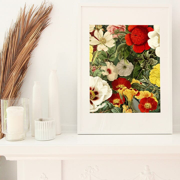 Field Of Flowers Mural Murals Urbanwalls Standard Wall Sample