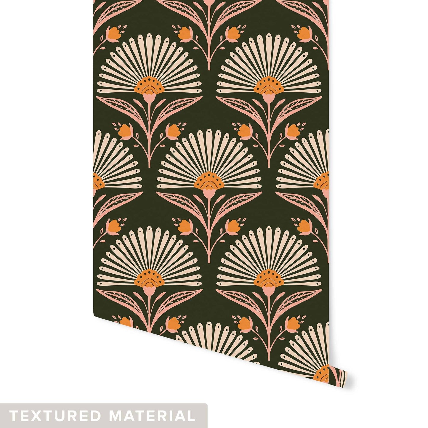 Flourish Wallpaper Wallpaper Urbanwalls Textured Wall Dusk DOUBLE ROLL : 42" X 8 FEET