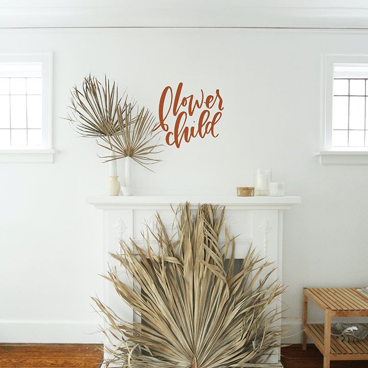 Flower Child Wall Decal Decals Urbanwalls