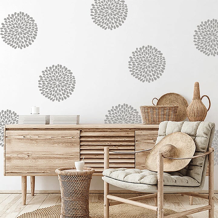 Flower Wall Decals Decals Urbanwalls