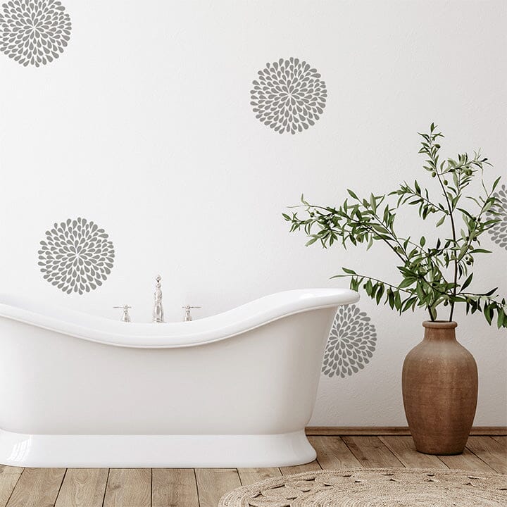 Flower Wall Decals Decals Urbanwalls