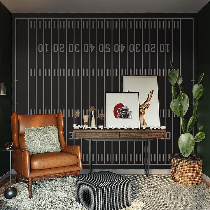Football Field Wall Mural Murals Urbanwalls Standard Wall Mural