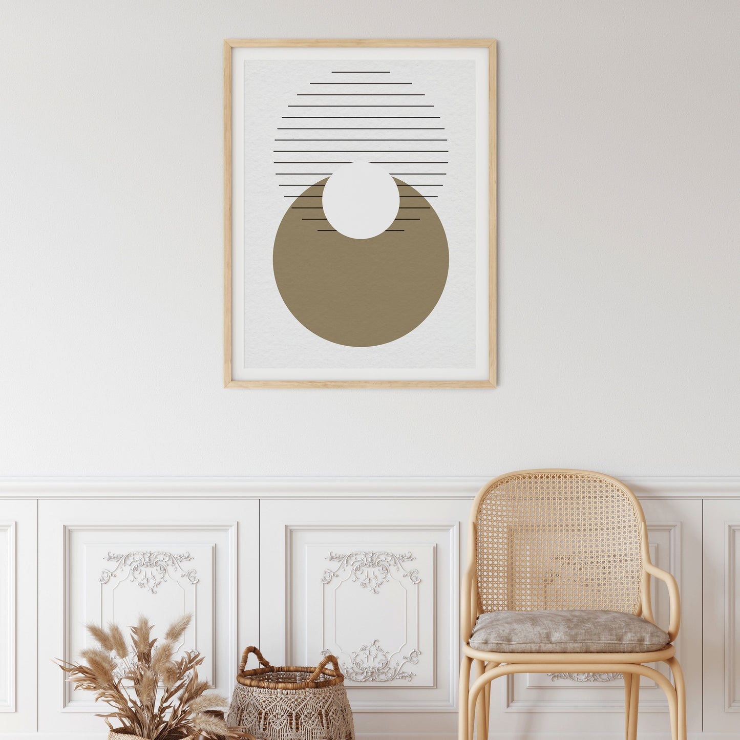 Golden Eclipse Art Print Prints Urbanwalls Paper 8" x 10"