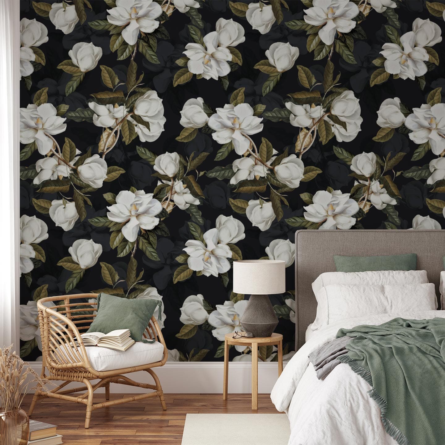 Grand Magnolia Wall Mural Murals Urbanwalls