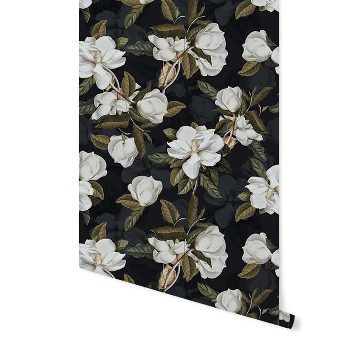 Grand Magnolia Wallpaper Wallpaper Urbanwalls Standard Wall DOUBLE ROLL : 46" X 8 FEET