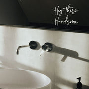 Hey There Handsome Mirror Decal Decals Urbanwalls