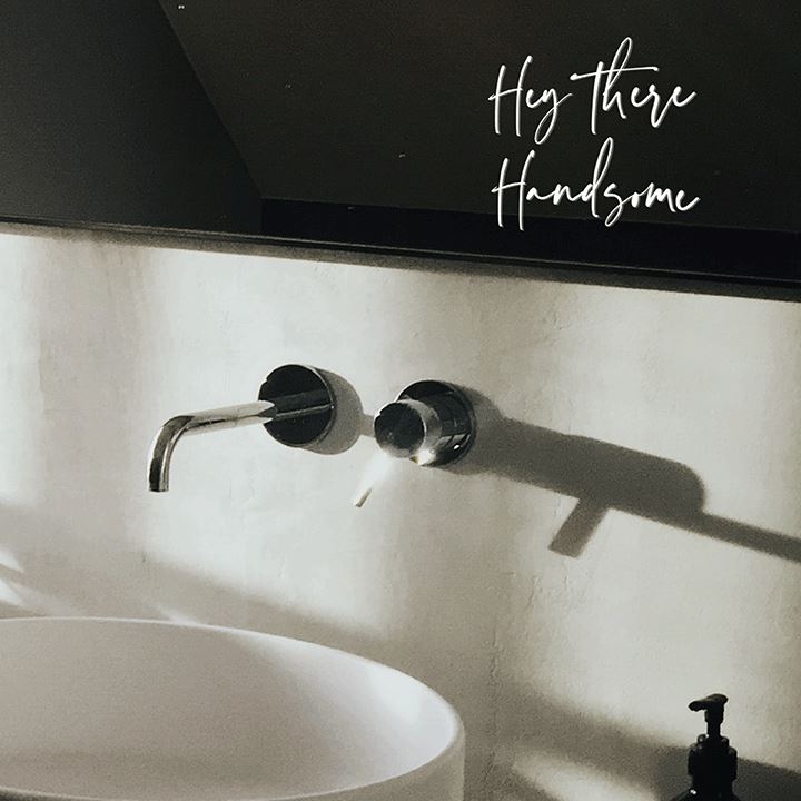 Hey There Handsome Mirror Decal Decals Urbanwalls