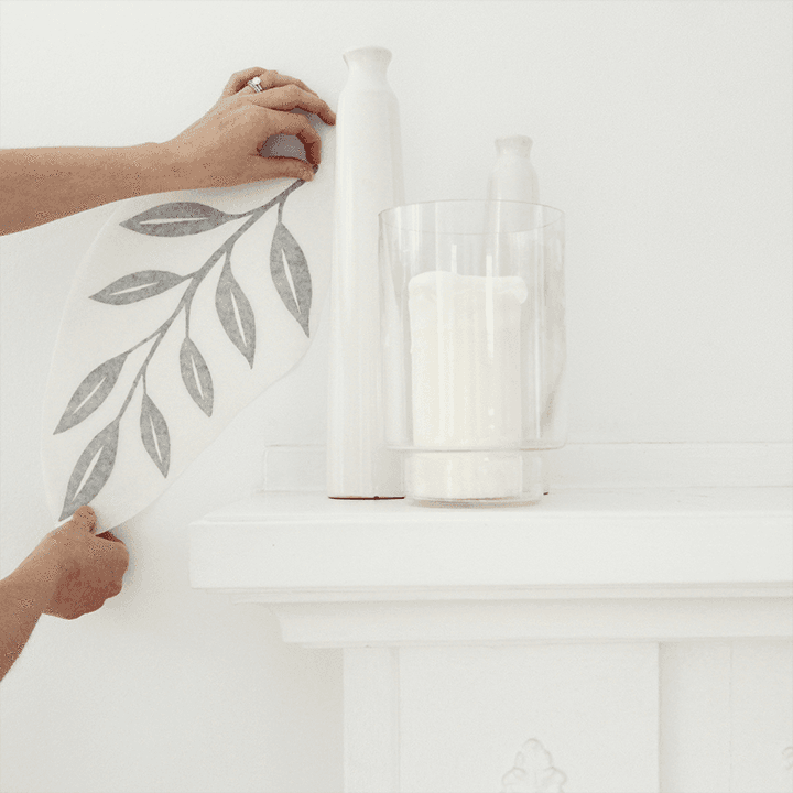 Inked Leaves Wall Decals Decals Urbanwalls
