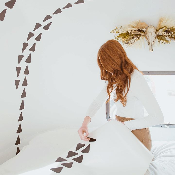 Irregular Triangle Wall Decals Decals Urbanwalls