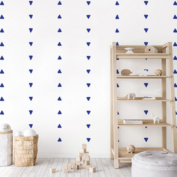 Irregular Triangle Wall Decals Decals Urbanwalls Dark Blue