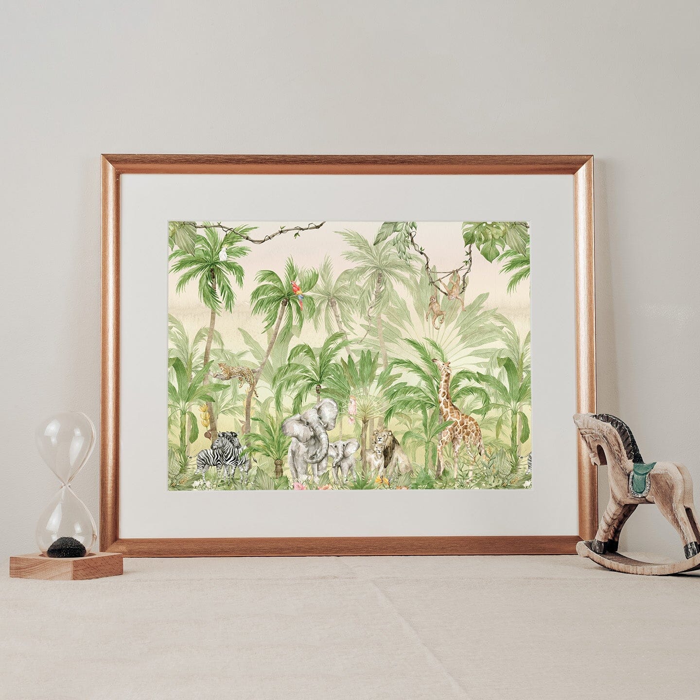 Jungle Animal Wall Mural Murals Urbanwalls