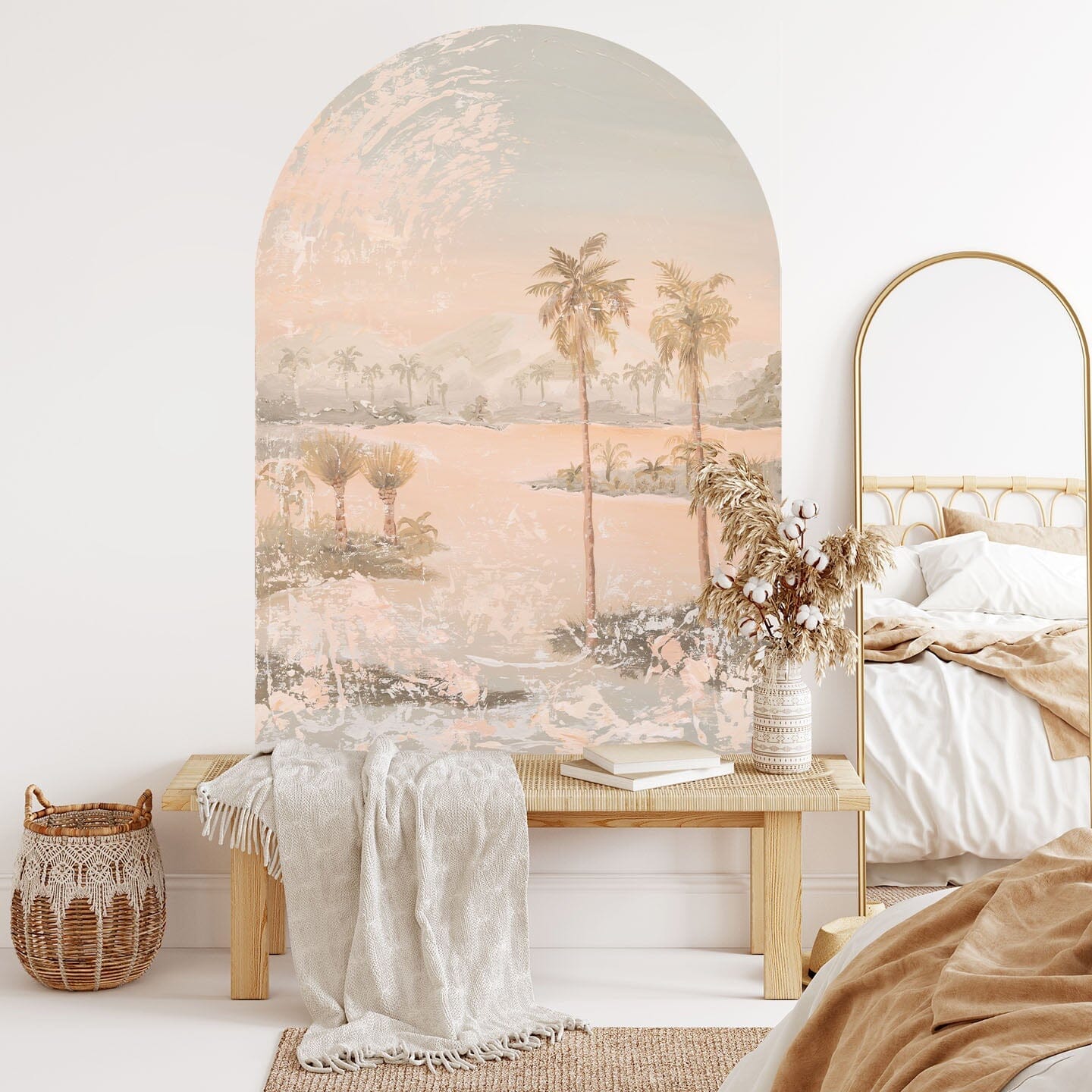 Let Go And Flow Arch Wall Decal Decals Tahnee Kelland Standard Wall 64"