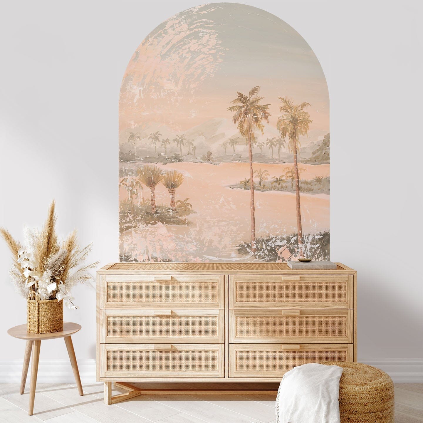 Let Go And Flow Arch Wall Decal Decals Tahnee Kelland Textured Wall 64"