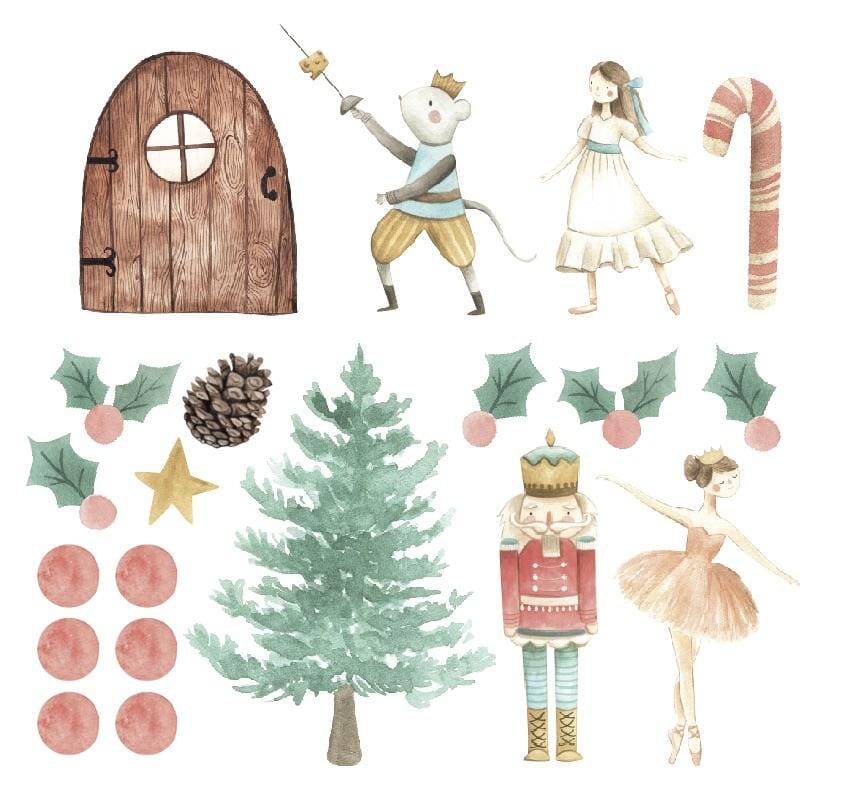 Little Nutcracker Set Wall Decals Decals Urbanwalls