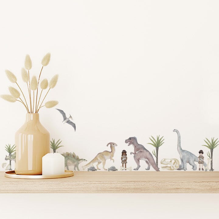 Little Palaeontologist Set Decals Urbanwalls Standard Wall Full Order